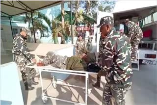 Firing in Sitamarhi SSB Camp