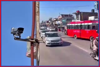 installation of ITMS cameras in Una