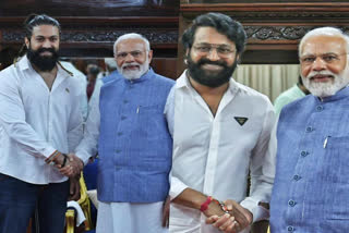 Yash, Rishab Shetty, Shraddha Jain meet PM Narendra Modi
