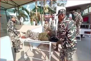 Firing in Sitamarhi SSB Camp