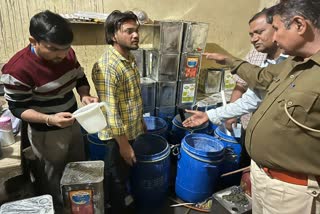 Fake desi ghee factory in Jodhpur