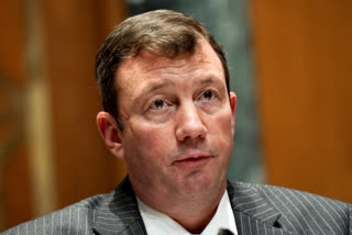 FILE - Architect of the Capitol J. Brett Blanton speaks during a Senate Appropriations Subcommittee hearing to examine the FY 2022 budget request for the Architect of the Capitol, Senate Sergeant of Arms and the U.S. Capitol Police on April 21, 2021, at the U.S. Capitol in Washington. President Joe Biden has fired the embattled Architect of the Capitol, the official who oversees the U.S. Capitol complex, officials said. The White House said Monday, Feb. 13, 2023, Blanton's appointment was terminated. It comes as House Speaker Kevin McCarthy said he'd lost confidence in Blanton's ability to do the job. (Greg Nash/Pool via AP, File)