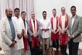 Australian MPs with Chief Minister Jagan