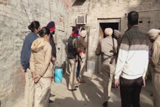 Police launched a search operation against gangsters in Bathinda