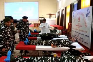 Pulwama Attack Anniversary: پلوامہ میں بلڈ ڈونیشن کیمپ