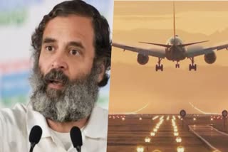 Varanasi airport  rahul gandhi  airport  congress  claims  new issue  രാഹുൽ ഗാന്ധി  വിമാനം  വാരണാസി  ലാൽ ബഹാദൂർ ശാസ്ത്രി അന്താരാഷ്ട്ര വിമാനത്താവളം  ജയ് റായ്  ട്വിറ്റർ