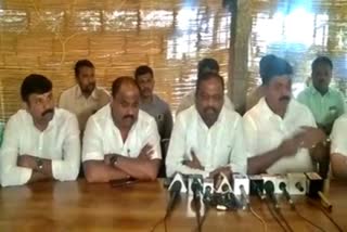 Ramnagar District Block Congress President Gangadhar spoke
