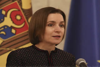 Moldova president Maia Sandu