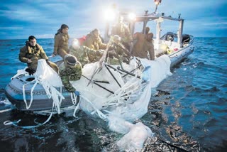 chinese spy balloon shot down