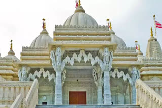 Khalistani slogans on the wall of Missy Sasa's temple in Canada