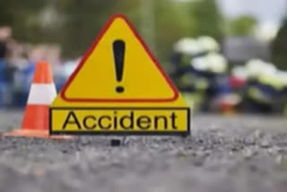 Road accident at Narketpalli