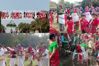Ali Ai ligang festival 2023 celebrates in Disangmukh Sivasagar