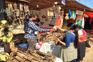 bamboo items in Surajkund Mela 2023