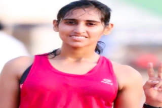 Manju of Mansa created a new national record in 35 km in the national walking championship