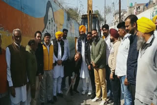 Underbridge repair work started in Mansa