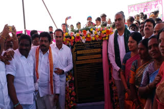 Minister HarishRao Yadadri Tour