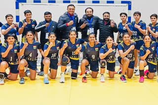 Indian senior women handball team
