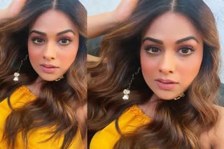 nia sharma yellow dress