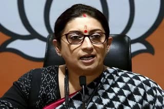 CENTRAL MINISTER SMRITI IRANI HITS OUT AT GEORGE SOROS OVER HIS REMARK ON PM NARENDRA MODI