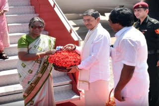 President Murmu lands in Madurai