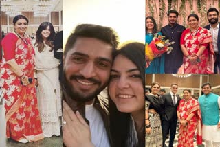smriti irani daughter wedding reception