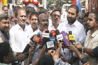 Erode by election:"திமுகவின் அத்துமீறல்களை உடைத்தெறிந்து அதிமுக வெற்றி பெறும்"- மாஜி அமைச்சர் ஜெயக்குமார் உறுதி