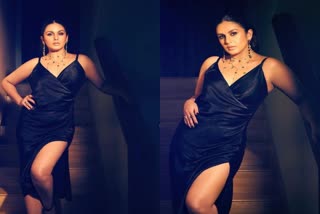 Huma Qureshi In Black