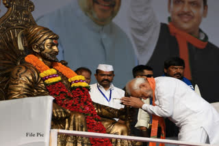 Shivajis courage emphasis on good governance inspires us  PM Modi