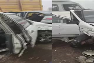 delhi meerut expressway road accident