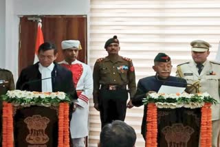 Former Army Brigadier B D Mishra takes Oath as New Lieutenant Governor of Ladakh