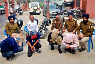 हरोली पुलिस ने पकड़े वाहन चोर गिरोह के 4 सदस्य