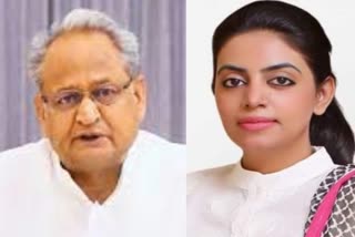 Divya Maderna attack on CM Ashok Gehlot