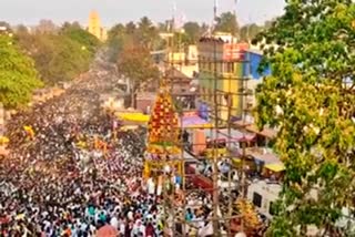 Siddharoodha chariot festival is grand