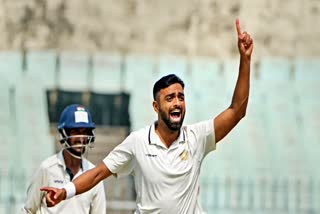 Ranji Trophy  Ranji Trophy final  saurashtra vs Bengal  unadkat dedicates win to pujara  Saurashtra wins Ranji Trophy title  रणजी ट्रॉफी  रणजी ट्रॉफी फाइनल  उनादकट ने पुजारा को जीत समर्पित की