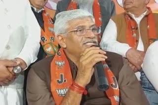 Gajendra Shekhawat in Amritsar, Union Minister Gajendra Singh Shekhawat