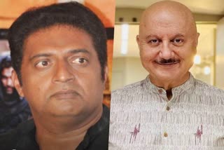 Anupam Kher reacts to Prakash Raj nonsense  Anupam Kher reacts to Prakash Raj  Anupam Kher  Prakash Raj  The Kashmir Files  പ്രകാശ് രാജിന് മറുപടി നല്‍കി അനുപം ഖേര്‍  വിവേക് അഗ്‌നിഹോത്രി  കശ്‌മീര്‍ ഫയല്‍സ്‌  പ്രകാശ് രാജ്‌  പ്രകാശ് രാജിന്‍റെ പരാമര്‍ശം  പ്രകാശ് രാജിനെ വിമര്‍ശിച്ച് അനുപം ഖേര്‍  അനുപം ഖേര്‍