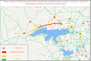 Route diverted Indore to Bhopal