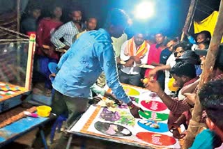 Devotees duped of Rs 30 lakh in gambling at Sridurga Bhogeshwara Kshetra