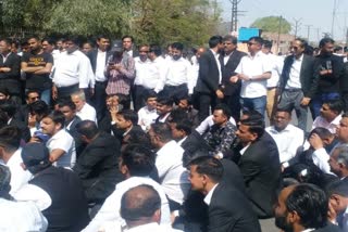 Advocate Protest in Jodhpur