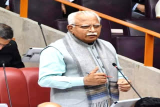 Haryana budget session 2023 second day of Haryana budget session Chief Minister Manohar Lal on HKRNL