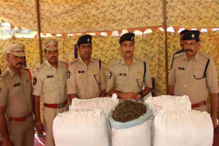 Ganja seized in Martoor