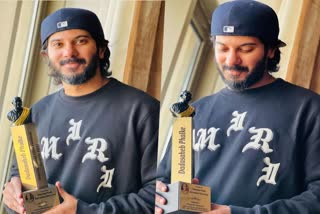 Dulquer Salmaan expresses gratitude  Dadasaheb Phalke Award for Chup  ദാദാ സാഹേബ്‌ പുരസ്‌കാരം ഏറ്റുവാങ്ങി ദുല്‍ഖര്‍  മികച്ച വില്ലന്‍ ആയതിന് പുരസ്‌കാരം  Dulquer Salmaan won Dadasaheb Phalke Award  Dulquer Salmaan  Dadasaheb Phalke Award for Chup  Dadasaheb Phalke Award  ChupDulquer Salmaan shares award news  Dulquer Salmaan Instagram post  Dulquer Salmaan s negative role Malayalam movie  R Balki received Best Director Dadasaheb Phalke  R Balki received Dadasaheb Phalke Award  Romantic psychopath thriller Chup  Dulquer Salmaan upcoming movies  ദുല്‍ഖര്‍ സല്‍മാന് ദാദാ സാഹേബ് ഫാല്‍ക്കെ അവാര്‍ഡ്  ചുപ്പിലെ അഭിനയത്തിനാണ് ദുല്‍ഖറിന് പുരസ്‌കാരം