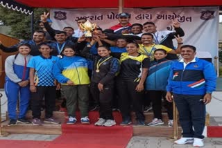 DGP Cup: સુરત શહેરના 16 કર્મચારીઓ દ્વારા DGP કપ એથ્લેટિક ટુર્નામેન્ટ 2022-23માં ઉતકૃષ્ટ પ્રદર્શન કરી 13 મેડલ પ્રાપ્ત કરી ચેમ્પિયન બન્યા