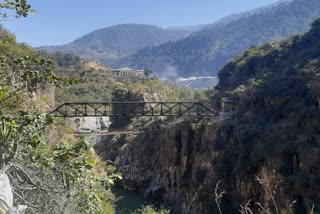 steel girder bridge in koteshwar