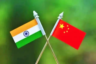 India China Flag