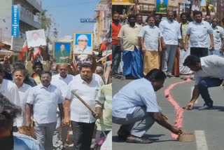 EPS supporters celebrate with firecrackers in OPS hometown after the Supreme Court verdict