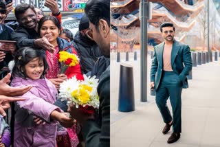 Ramcharan Ultra stylish look in good morning america show