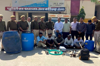 Interstate gang of oil theft busted by police, 5 accused arrested