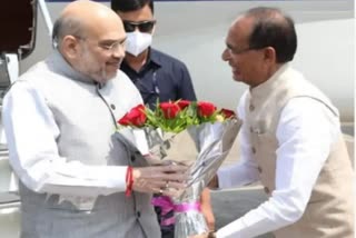 Amit Shah and Shivraj Singh