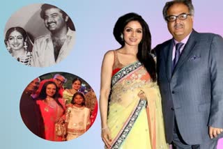 Boney Kapoor and Sridevi